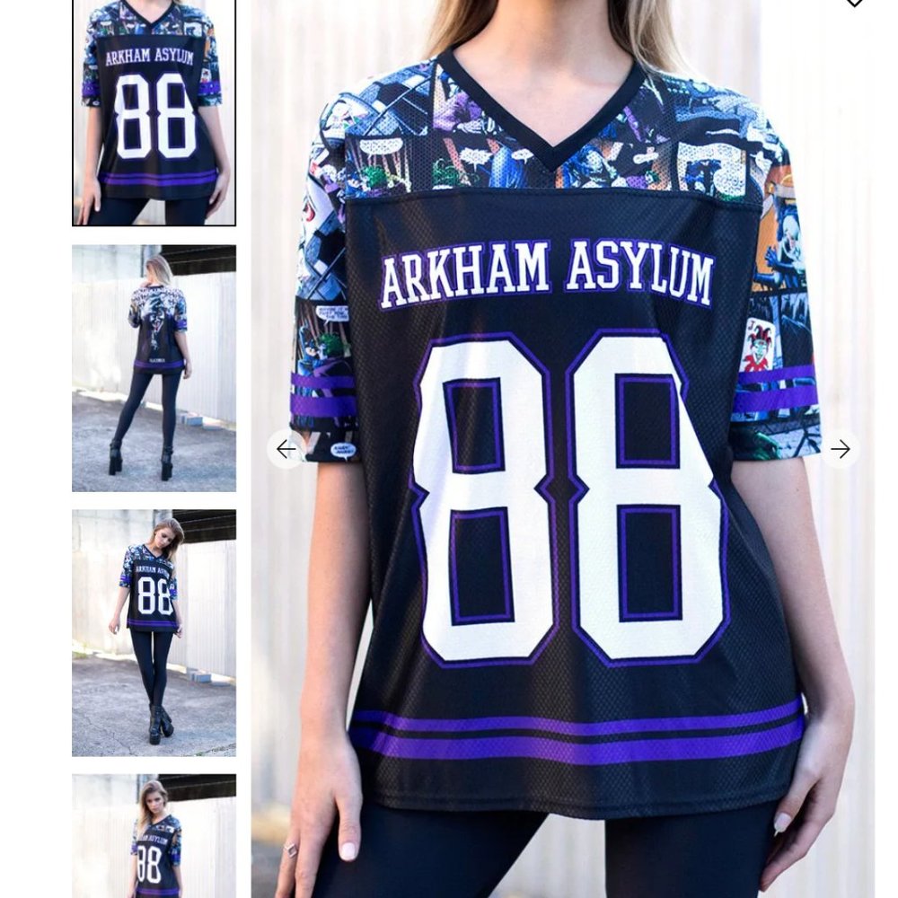 KILLING JOKE TOUCHDOWN - LIMITED - Size XS - Blackmilk